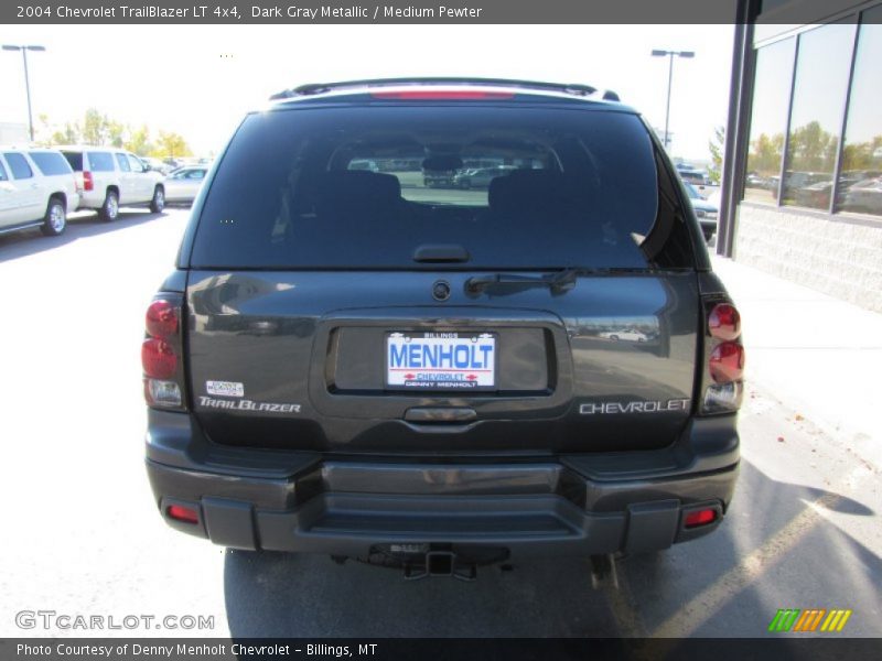 Dark Gray Metallic / Medium Pewter 2004 Chevrolet TrailBlazer LT 4x4