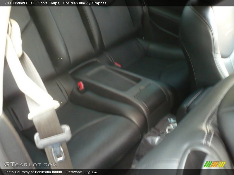 Obsidian Black / Graphite 2010 Infiniti G 37 S Sport Coupe