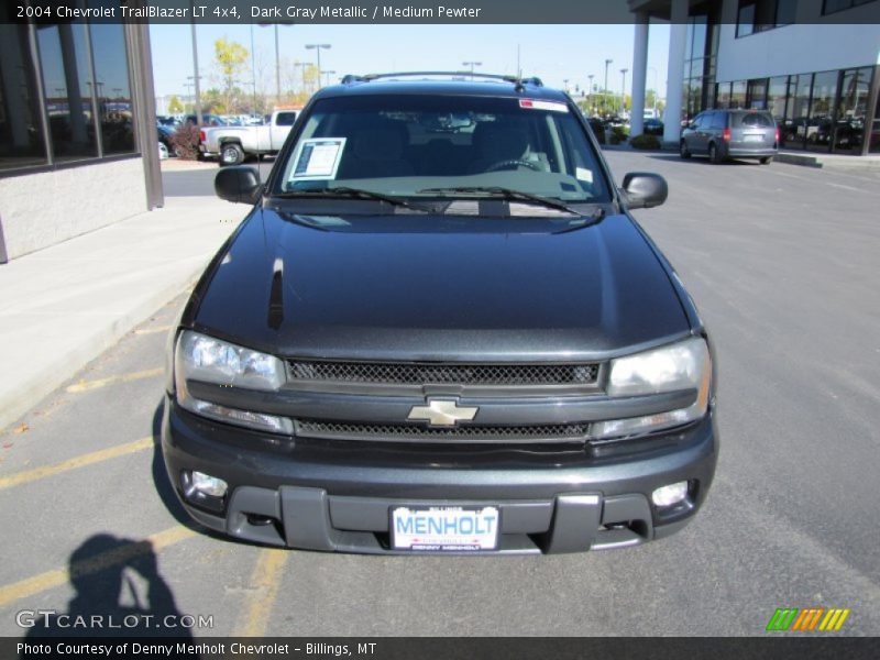 Dark Gray Metallic / Medium Pewter 2004 Chevrolet TrailBlazer LT 4x4