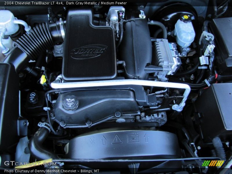 Dark Gray Metallic / Medium Pewter 2004 Chevrolet TrailBlazer LT 4x4
