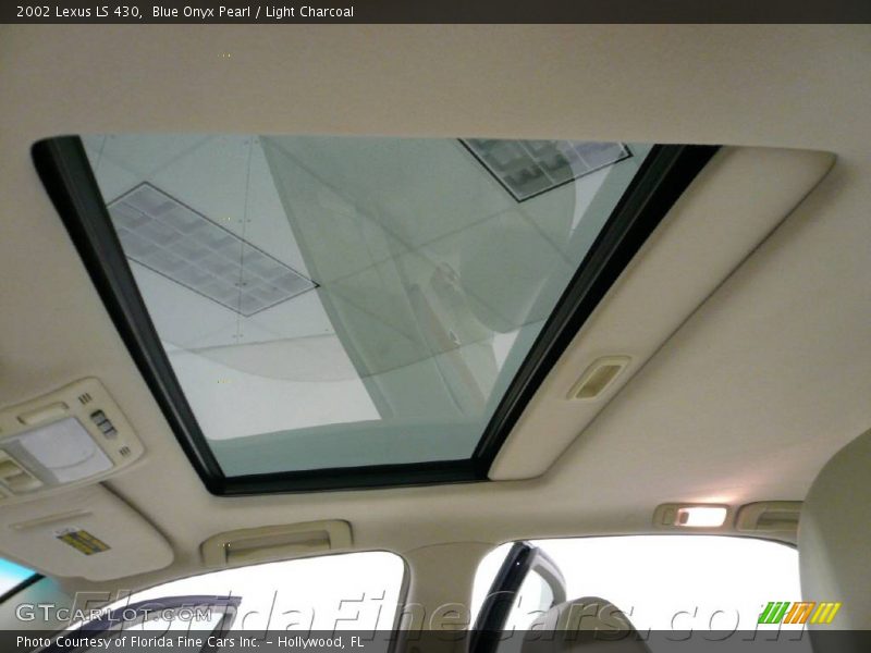 Blue Onyx Pearl / Light Charcoal 2002 Lexus LS 430