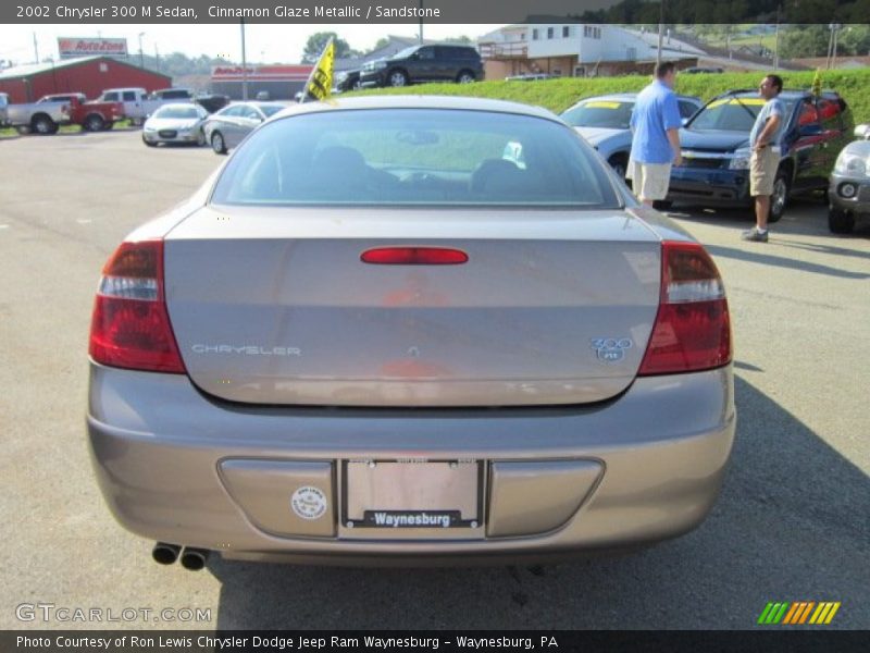 Cinnamon Glaze Metallic / Sandstone 2002 Chrysler 300 M Sedan