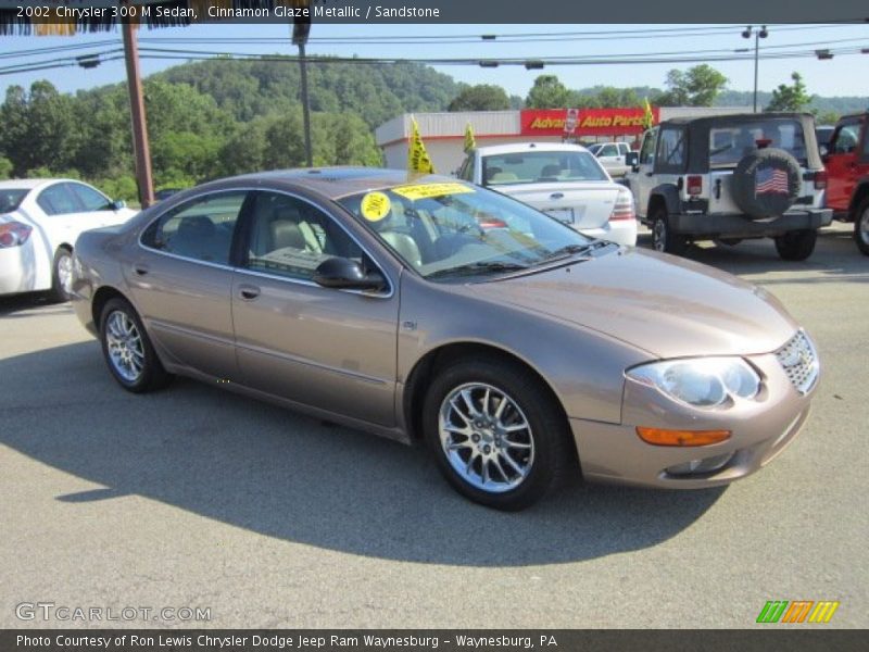 Cinnamon Glaze Metallic / Sandstone 2002 Chrysler 300 M Sedan