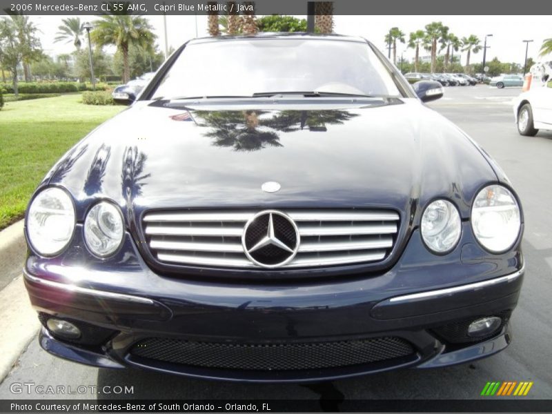 Capri Blue Metallic / Java 2006 Mercedes-Benz CL 55 AMG