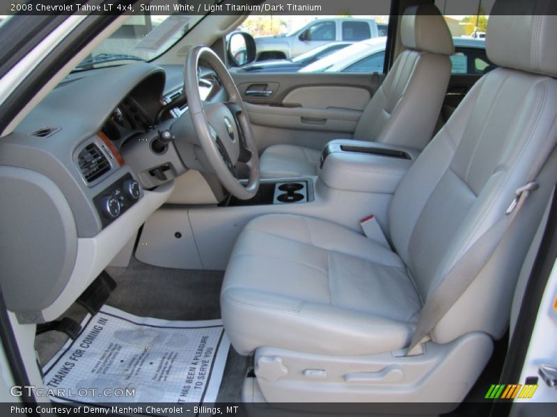  2008 Tahoe LT 4x4 Light Titanium/Dark Titanium Interior