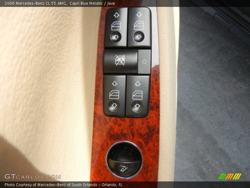 Controls of 2006 CL 55 AMG