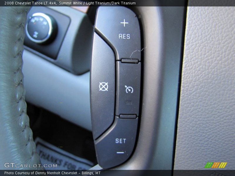 Controls of 2008 Tahoe LT 4x4