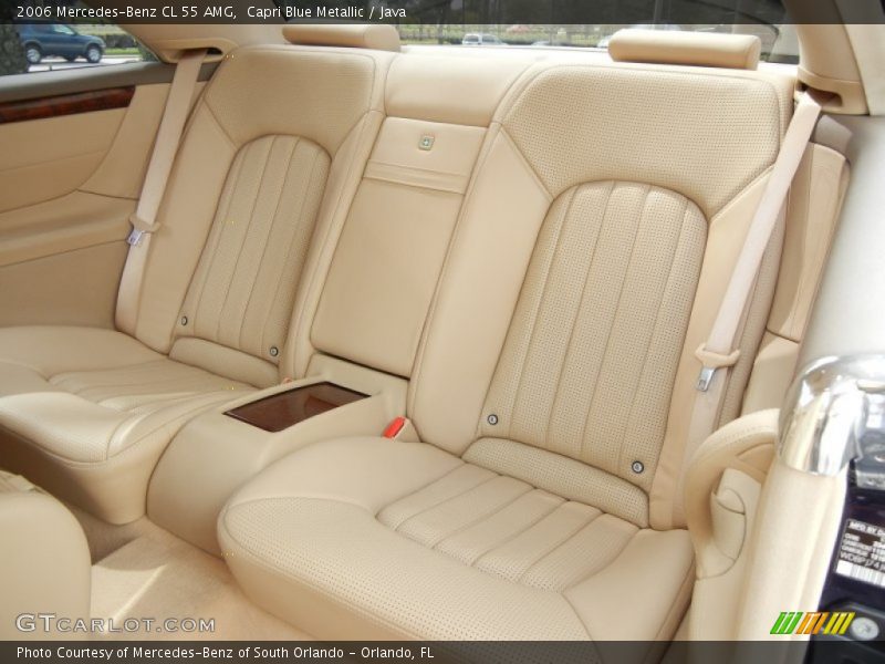  2006 CL 55 AMG Java Interior