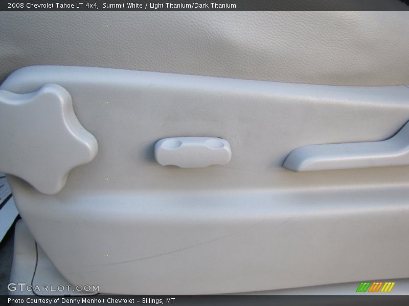Summit White / Light Titanium/Dark Titanium 2008 Chevrolet Tahoe LT 4x4