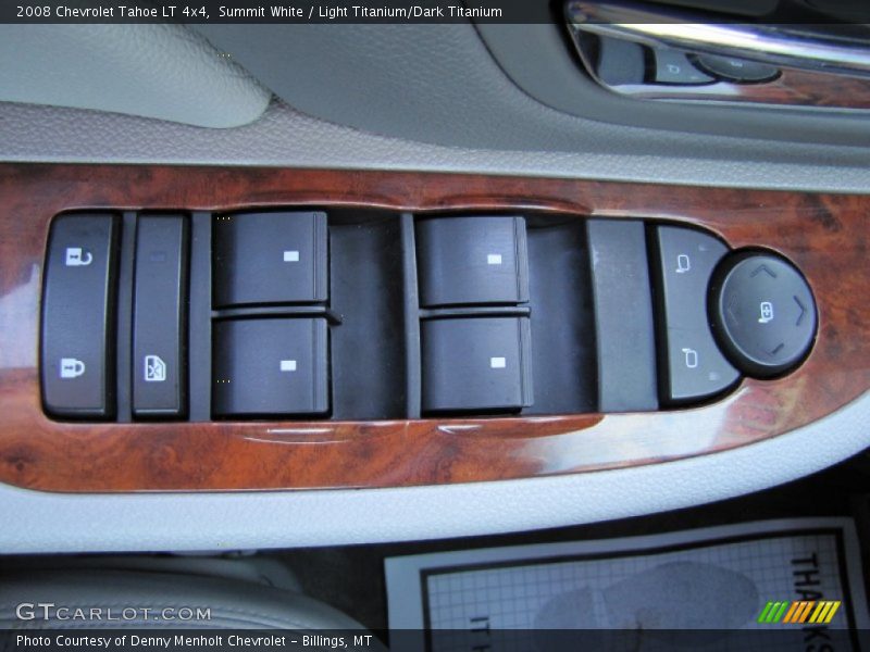 Controls of 2008 Tahoe LT 4x4