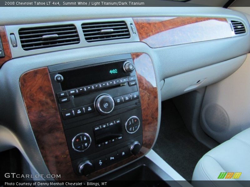 Summit White / Light Titanium/Dark Titanium 2008 Chevrolet Tahoe LT 4x4