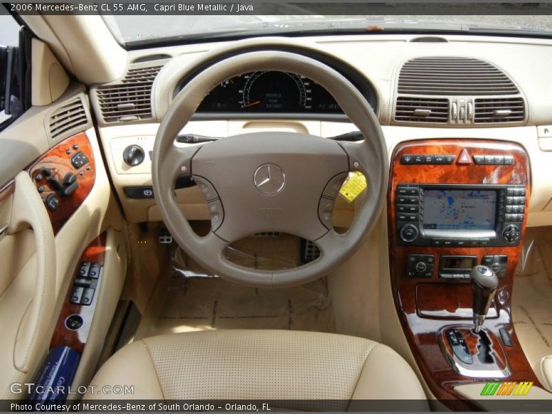 Dashboard of 2006 CL 55 AMG