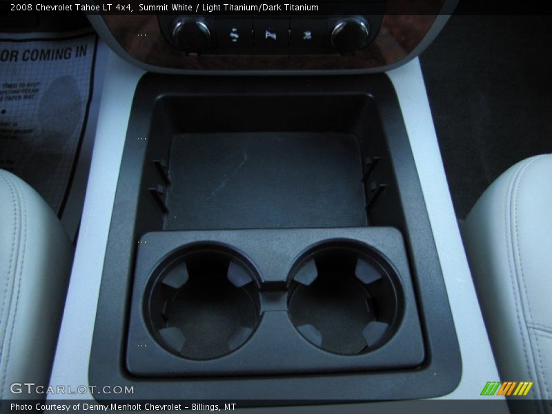 Summit White / Light Titanium/Dark Titanium 2008 Chevrolet Tahoe LT 4x4