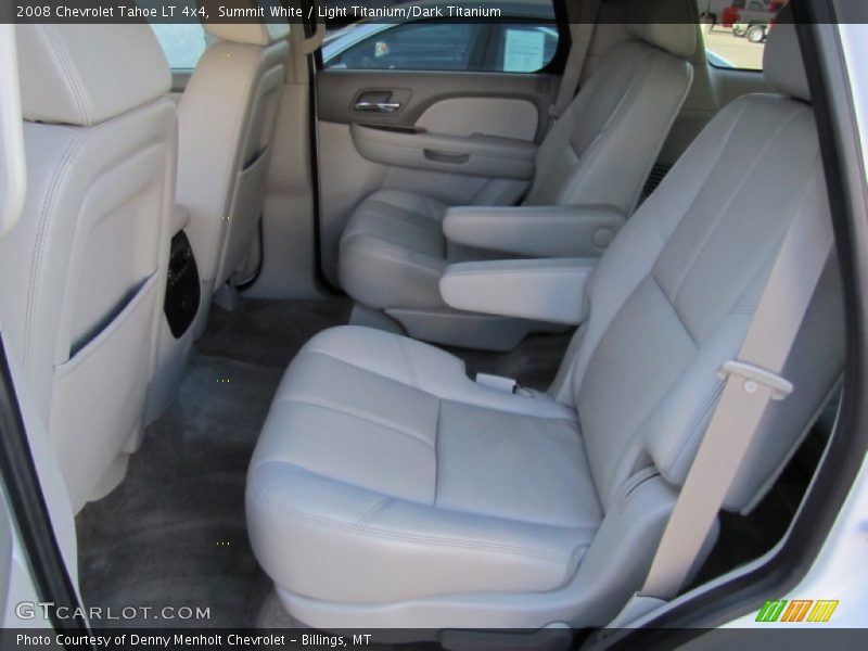 Summit White / Light Titanium/Dark Titanium 2008 Chevrolet Tahoe LT 4x4