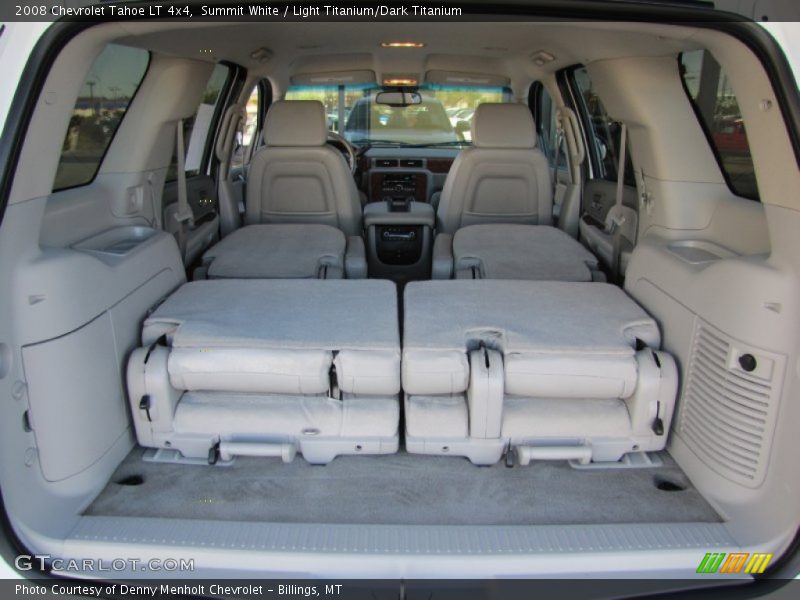 Summit White / Light Titanium/Dark Titanium 2008 Chevrolet Tahoe LT 4x4
