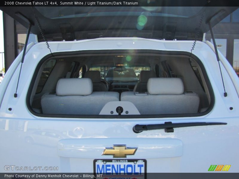 Summit White / Light Titanium/Dark Titanium 2008 Chevrolet Tahoe LT 4x4