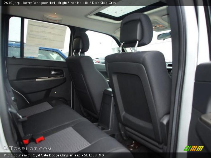 Bright Silver Metallic / Dark Slate Gray 2010 Jeep Liberty Renegade 4x4