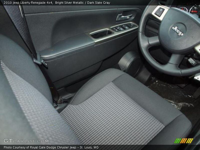 Bright Silver Metallic / Dark Slate Gray 2010 Jeep Liberty Renegade 4x4