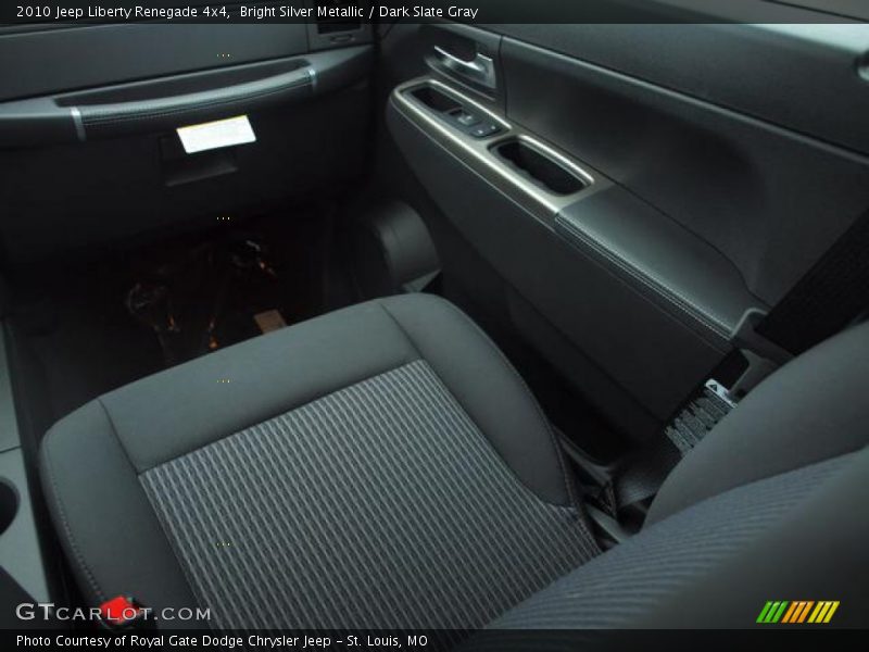Bright Silver Metallic / Dark Slate Gray 2010 Jeep Liberty Renegade 4x4