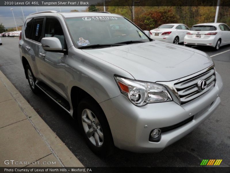 Tungsten Silver Pearl / Black 2010 Lexus GX 460