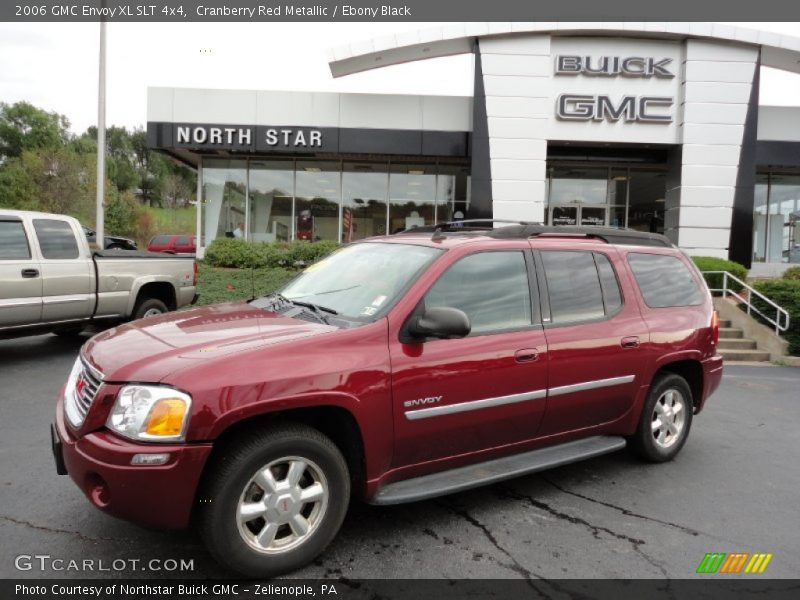 Cranberry Red Metallic / Ebony Black 2006 GMC Envoy XL SLT 4x4