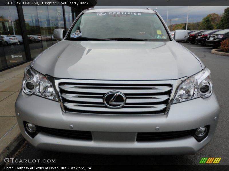 Tungsten Silver Pearl / Black 2010 Lexus GX 460