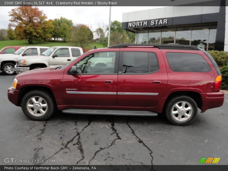 Cranberry Red Metallic / Ebony Black 2006 GMC Envoy XL SLT 4x4