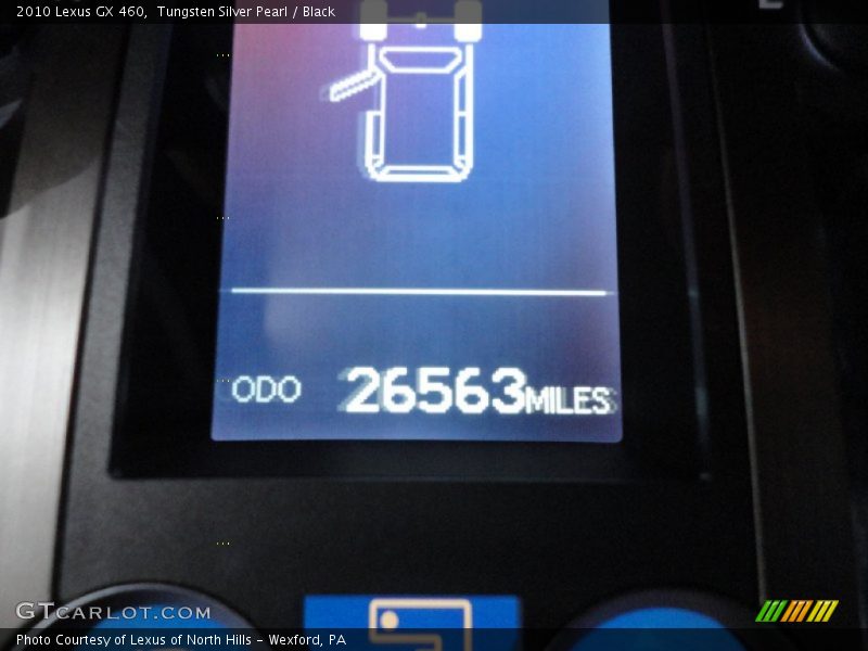 Tungsten Silver Pearl / Black 2010 Lexus GX 460