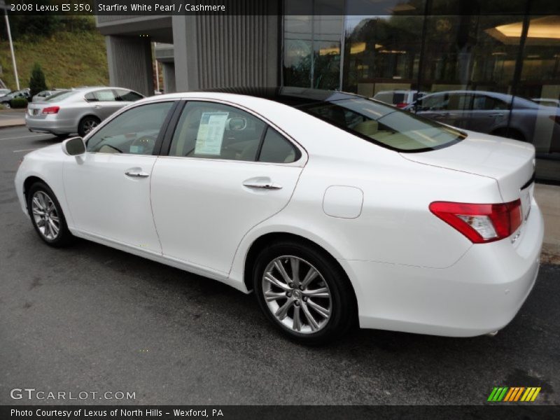 Starfire White Pearl / Cashmere 2008 Lexus ES 350