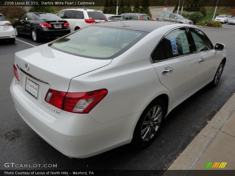 Starfire White Pearl / Cashmere 2008 Lexus ES 350