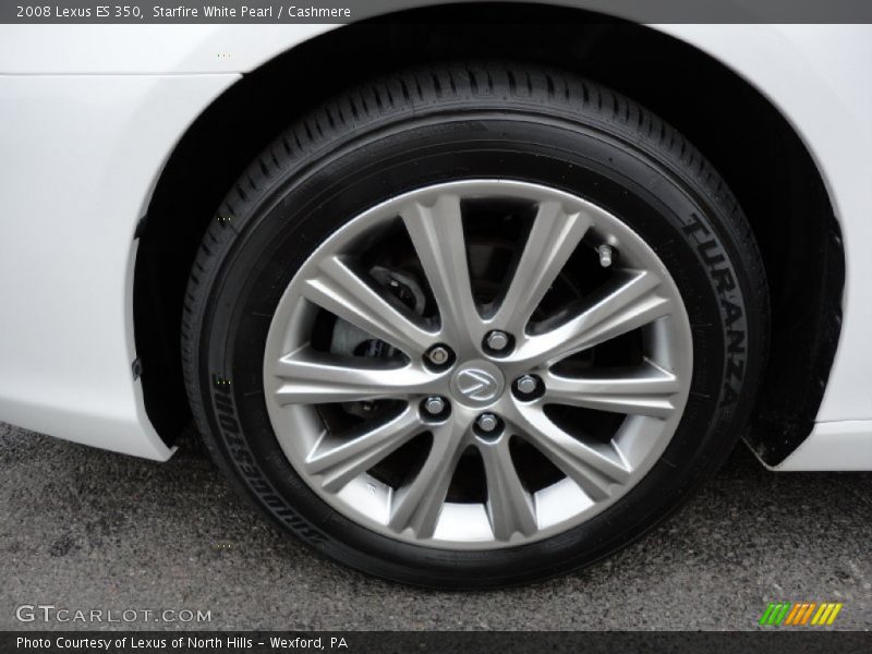 Starfire White Pearl / Cashmere 2008 Lexus ES 350