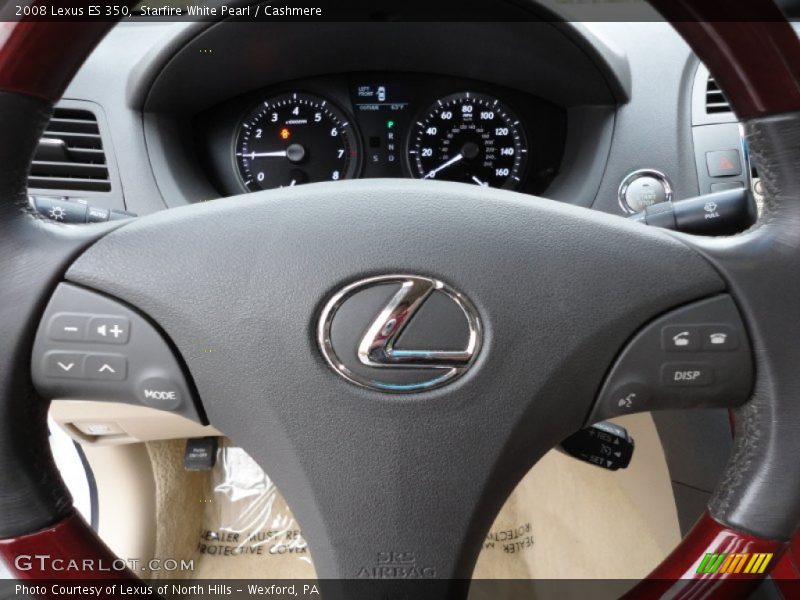 Starfire White Pearl / Cashmere 2008 Lexus ES 350