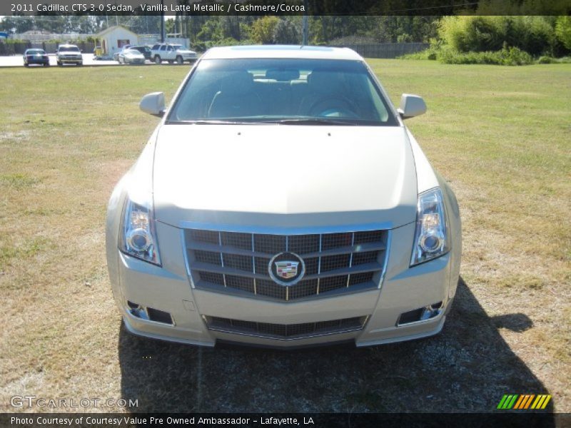 Vanilla Latte Metallic / Cashmere/Cocoa 2011 Cadillac CTS 3.0 Sedan