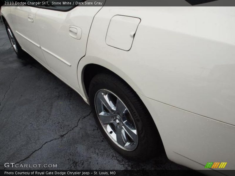Stone White / Dark Slate Gray 2010 Dodge Charger SXT