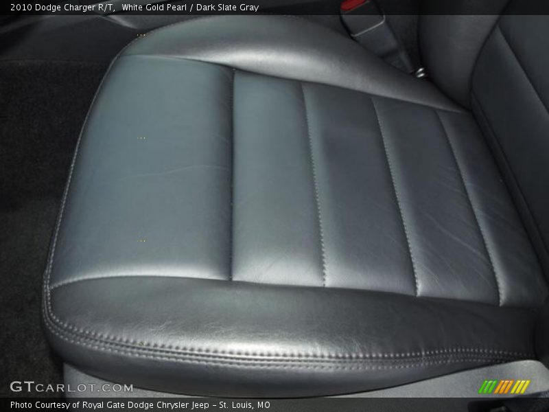 White Gold Pearl / Dark Slate Gray 2010 Dodge Charger R/T
