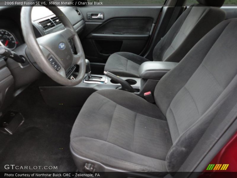  2006 Fusion SE V6 Charcoal Black Interior