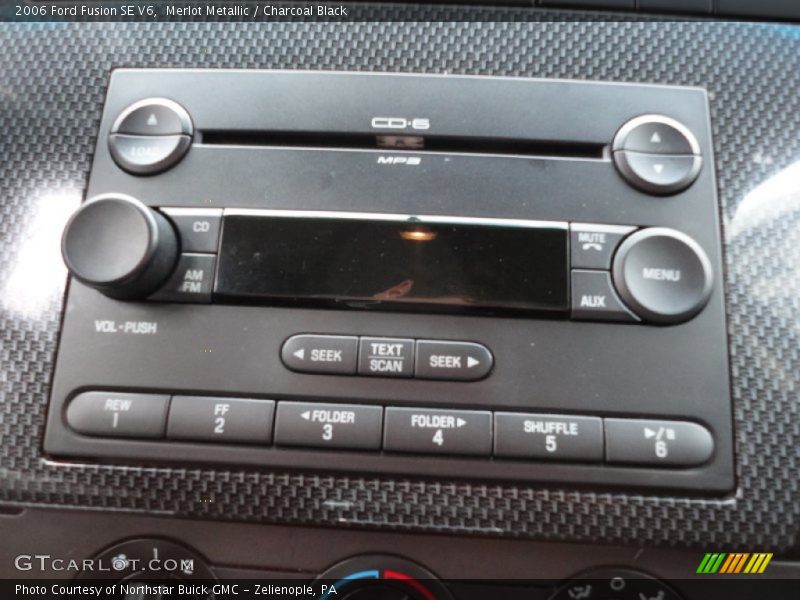Audio System of 2006 Fusion SE V6