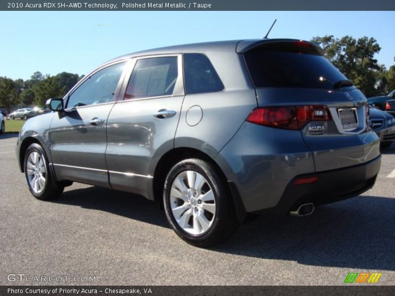 Polished Metal Metallic / Taupe 2010 Acura RDX SH-AWD Technology