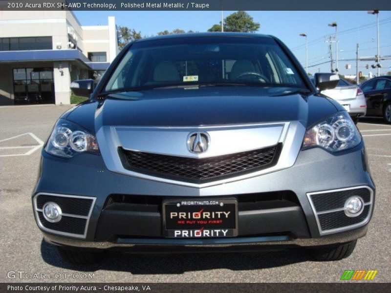 Polished Metal Metallic / Taupe 2010 Acura RDX SH-AWD Technology