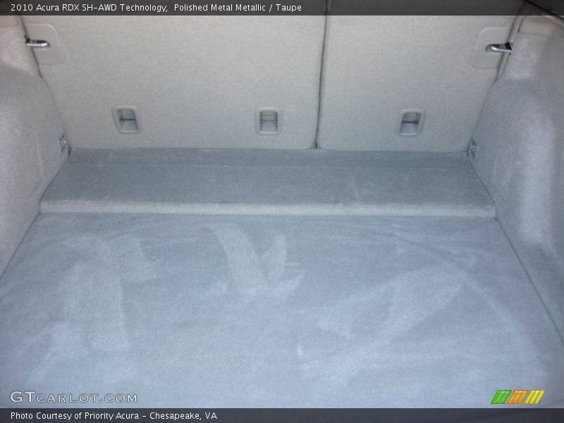 Polished Metal Metallic / Taupe 2010 Acura RDX SH-AWD Technology