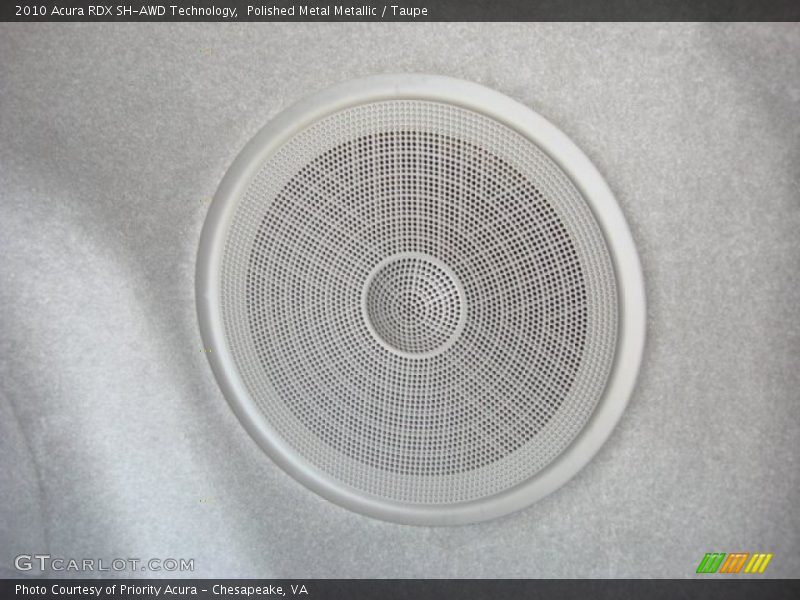 Polished Metal Metallic / Taupe 2010 Acura RDX SH-AWD Technology