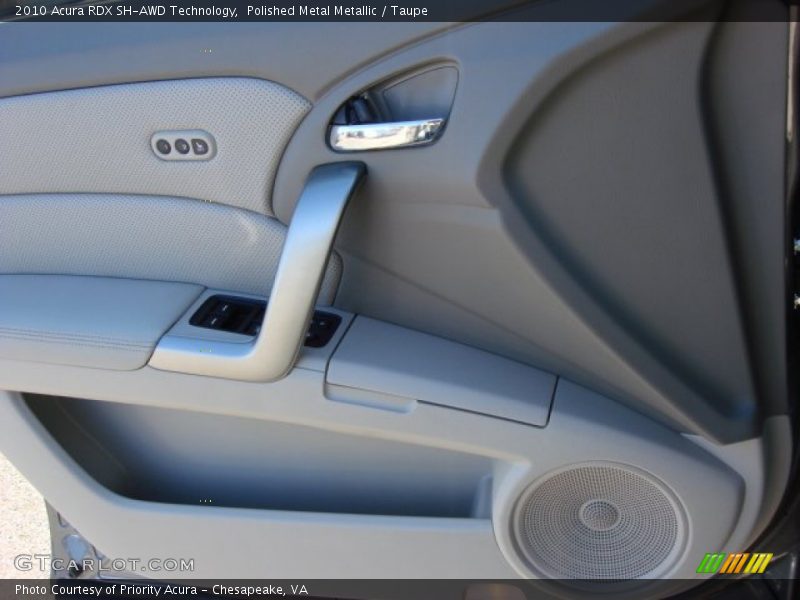 Polished Metal Metallic / Taupe 2010 Acura RDX SH-AWD Technology