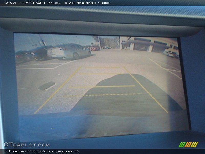 Polished Metal Metallic / Taupe 2010 Acura RDX SH-AWD Technology