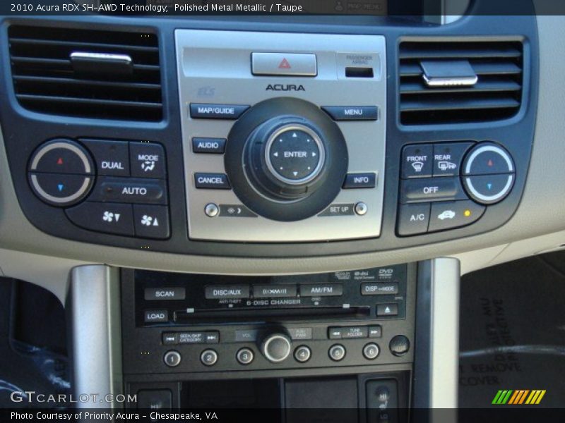 Polished Metal Metallic / Taupe 2010 Acura RDX SH-AWD Technology