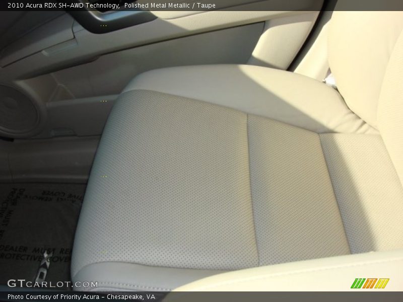 Polished Metal Metallic / Taupe 2010 Acura RDX SH-AWD Technology