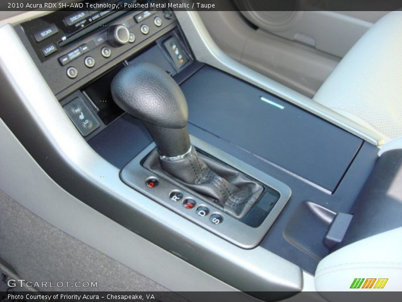 Polished Metal Metallic / Taupe 2010 Acura RDX SH-AWD Technology