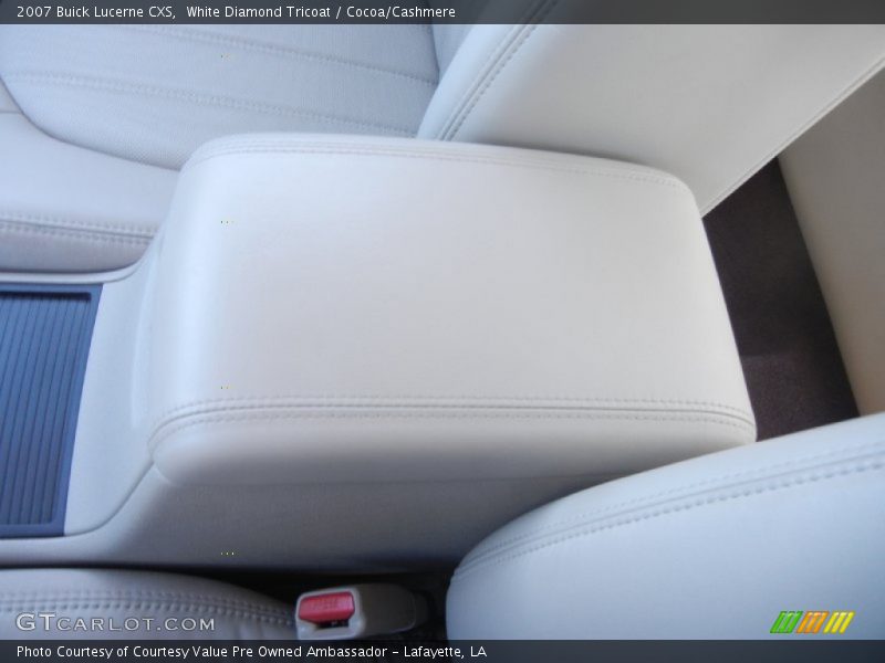 White Diamond Tricoat / Cocoa/Cashmere 2007 Buick Lucerne CXS