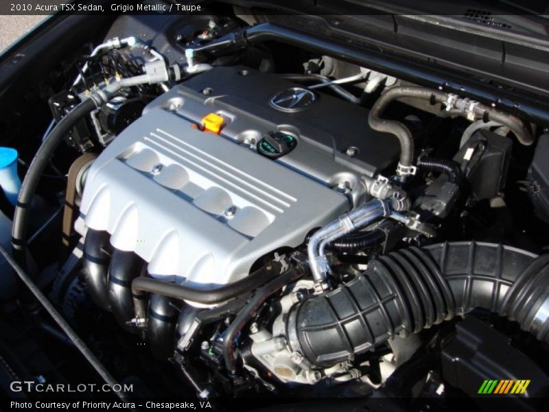  2010 TSX Sedan Engine - 2.4 Liter DOHC 16-Valve i-VTEC 4 Cylinder