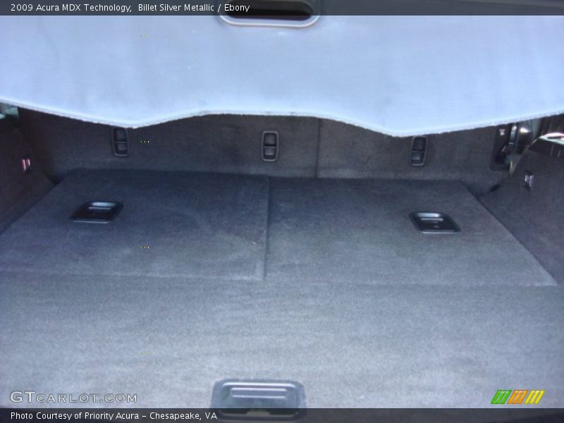 Billet Silver Metallic / Ebony 2009 Acura MDX Technology