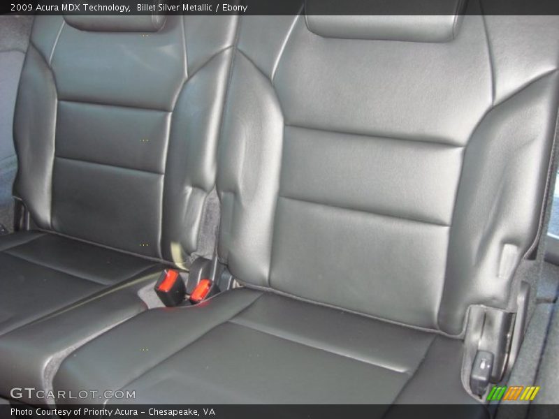 Billet Silver Metallic / Ebony 2009 Acura MDX Technology